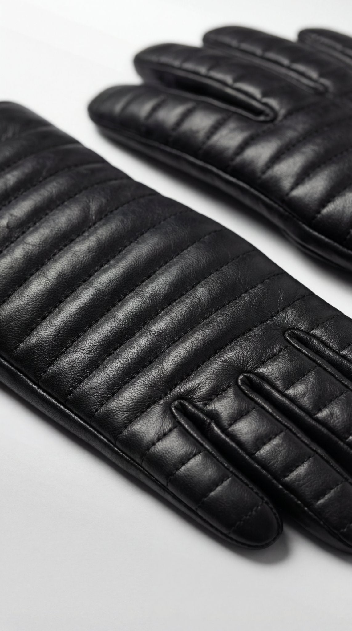 Quilted Leather Gloves In Nappa Leather