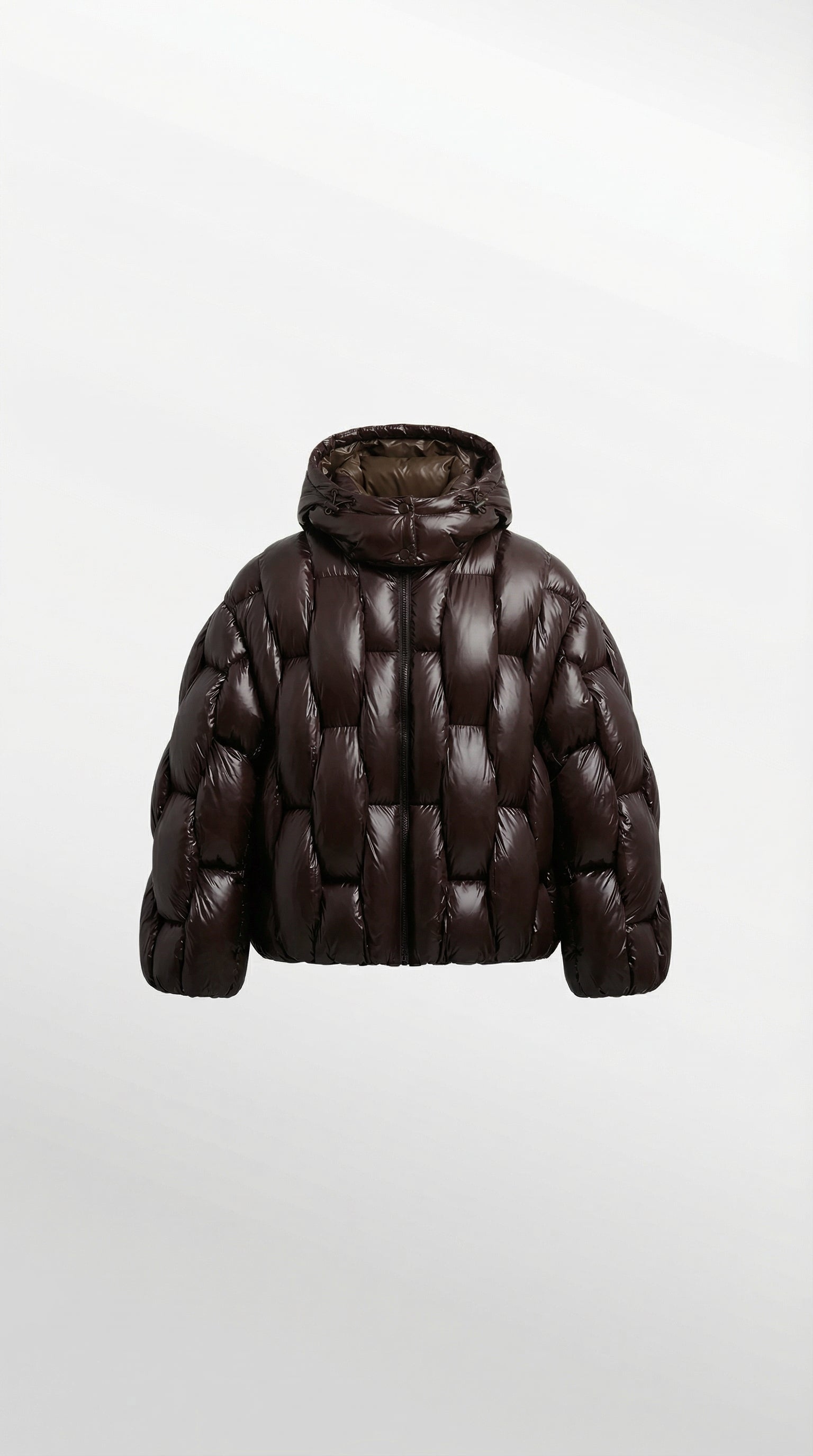 Quilted Down Jacket in Nylon
